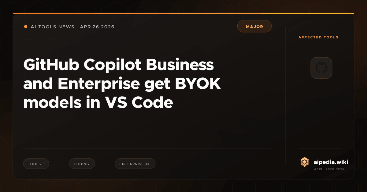 GitHub Copilot Business and Enterprise get BYOK models in VS Code ...