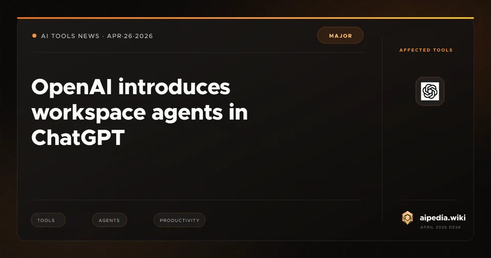 OpenAI introduces workspace agents in ChatGPT