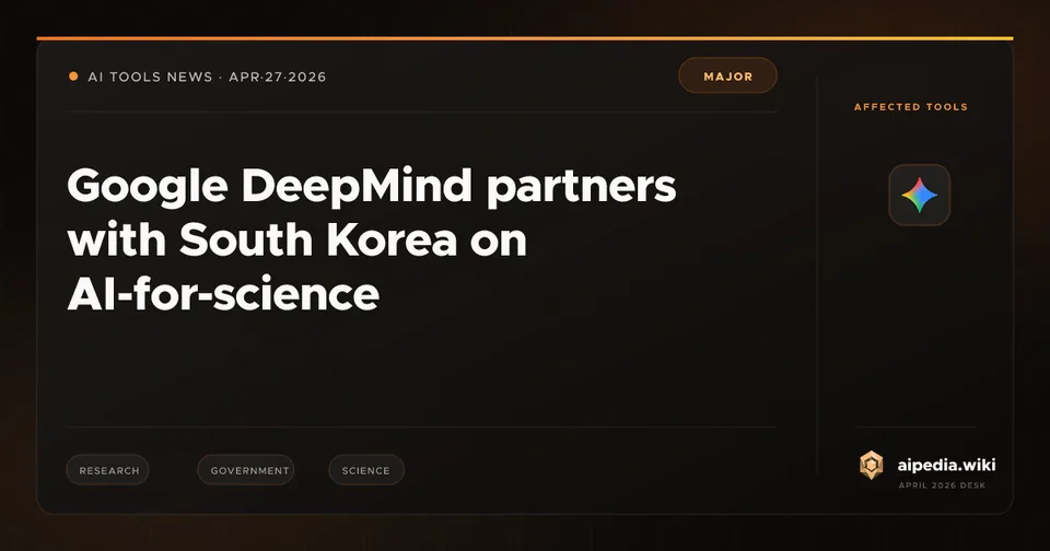 Google DeepMind partners with South Korea on AI-for-science