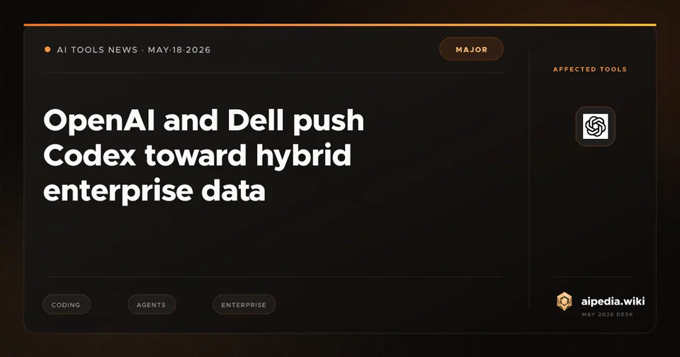 OpenAI and Dell push Codex toward hybrid enterprise data