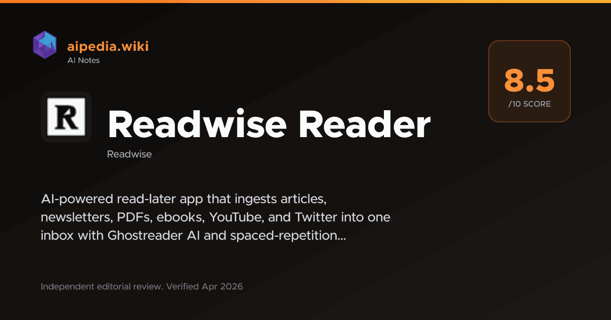 Readwise Reader Review: AI Reading App (June 2026)